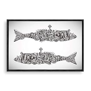 Framed Canvas Wall Art for Living Room, Bedroom Abstract Canvas Prints for Home Decoration Ready to Hanging - 16x24 inches