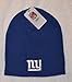 New York Giants Classic Blue Beanie with White Logo