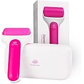 EcoLuxe Skincare Ice Roller- Premium Facial & Eye Massage Roller with Freezer Case for Extended Cooling, Pain & Shingles Relief, Reduce Puffiness & Redness, Lymphatic Drainage, & Sun Relief