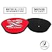Epitomie Fitness Slider X Gliding Discs - Core Sliders Set for Core Workouts and Sliders Exercise (Exercise Sliders Perfectly Shaped for Hands & Feet)
