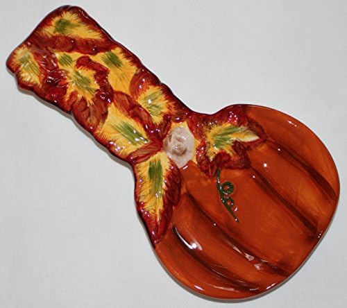 Harvest Spice Harvest Pumpkin Sunflower Handle Spoon Rest