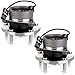 ECCPP 2pcs 513206 New Front Wheel Bearing And Hub Assembly Fits for Chevy Cobalt HHR Pontiac Pursuit G5 Saturn Ion 04 05 06 07 08 09 10 11 W/ABS Driver and Passenger Side