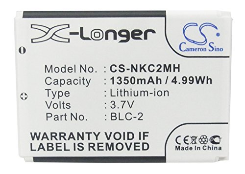 Replacement Battery for Nokia 1220 1221 1260 1261 2260 3310 3315 3330 3350 3360 OBIWolverine S501 Part NO BLC-1 BLC-2 BMC-3 - Thumbnail 4