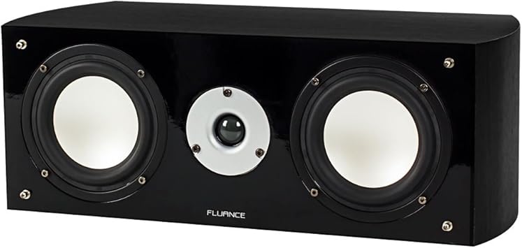 two center channel speakers