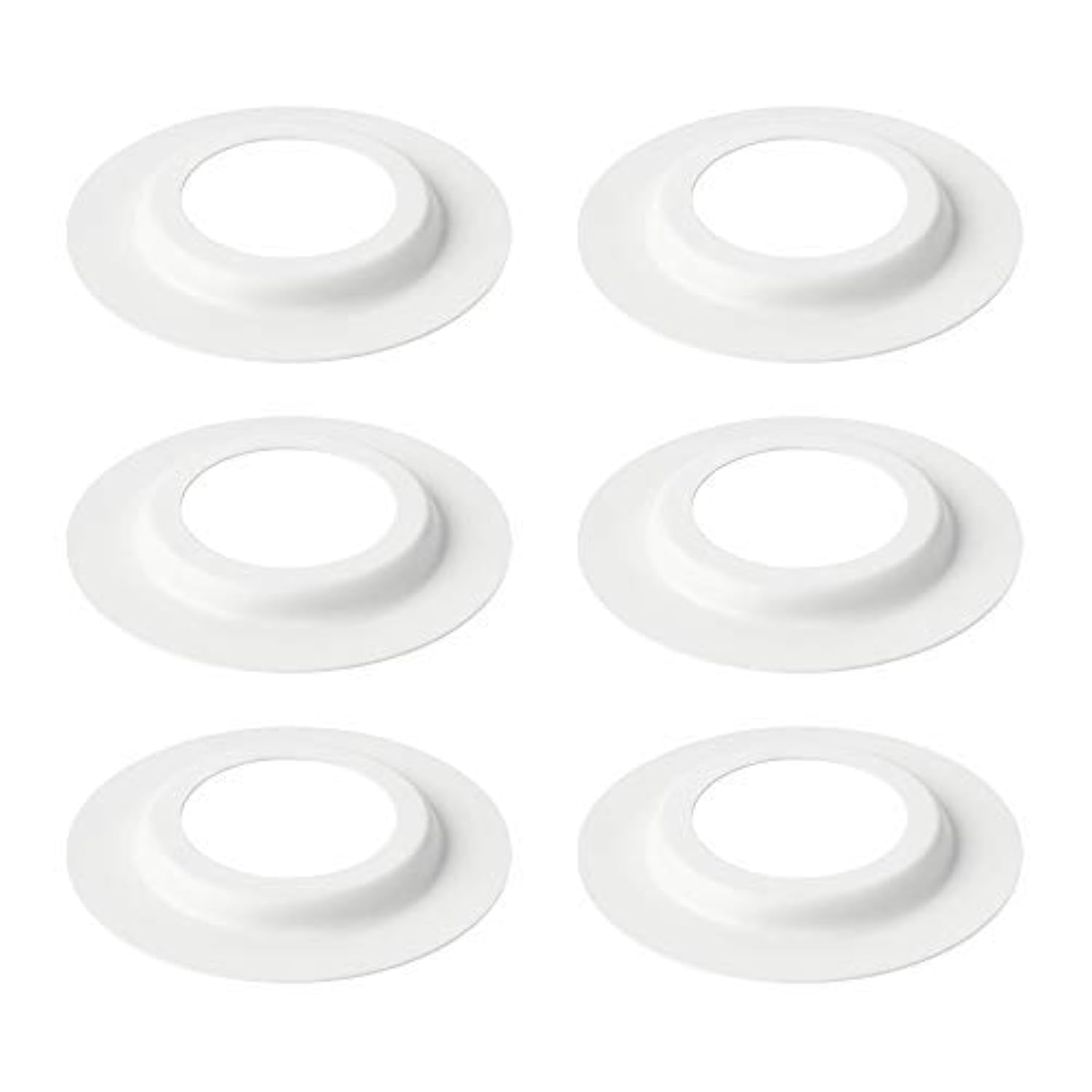 IKEA MONTERA Steel Lamp Shade Reducer Ring (Set of 6)