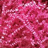 Fuchsia Crinkle Cut Paper Shred 10 lbs/Case