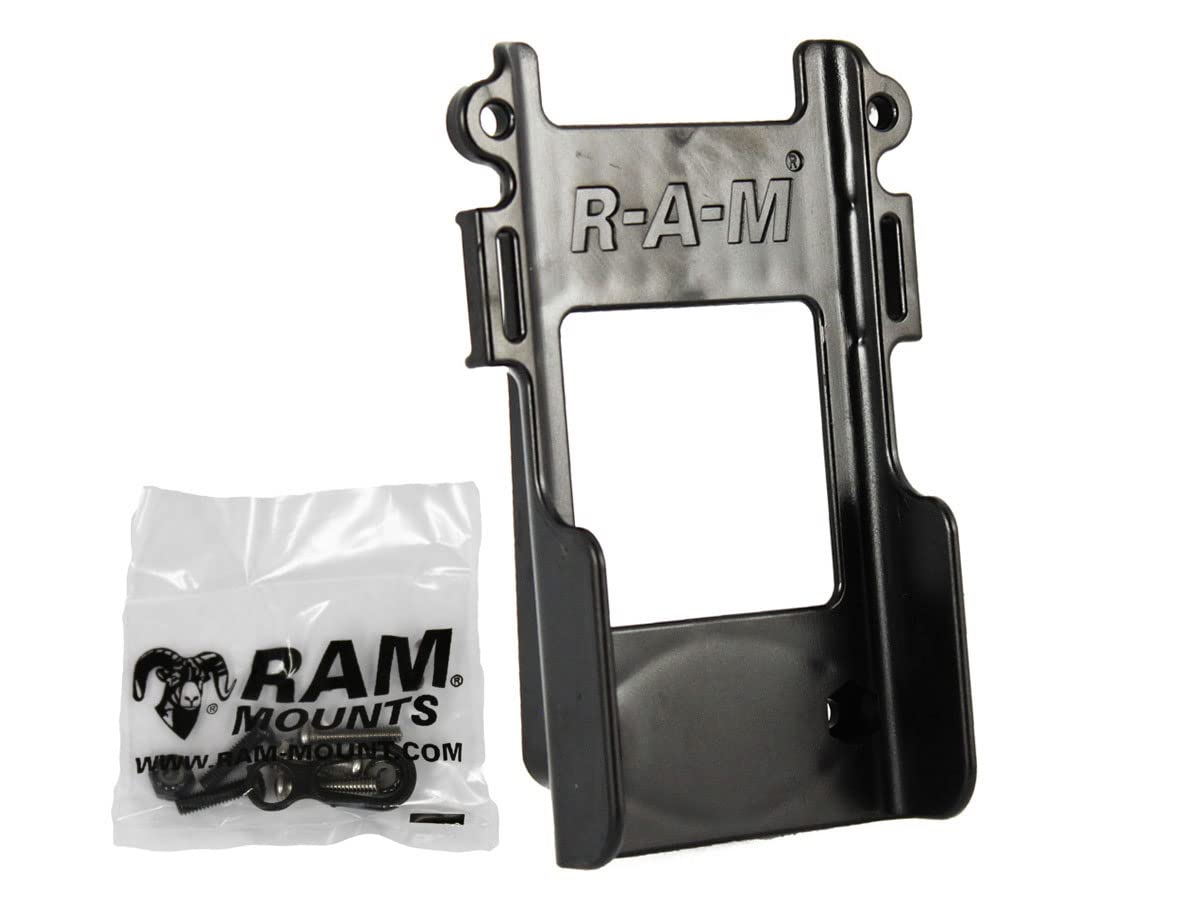RAM MOUNTS PMR-EH-BC Black Metal Electronics Mount Bracket with Belt Clips