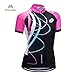 ZEROBIKE Women's Short Sleeve Cycling Jersey Jacket Cycling Shirt Quick Dry Breathable Mountain Clothing Bike Top