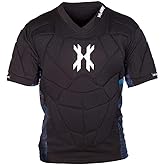 HK Army Crash Chest Protector - High-Impact Protective Gear for Paintball &amp; Airsoft - Lightweight Safety Armor Vest - Black, Size XS/S