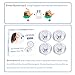 Silicone Magnetic Anti Snore Nose Clips by GENQIL, Stop Snoring clippy Anti snoring Device Mini Comfortable Professional Sleeping for Men Women (4 pcs)