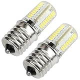 Kakanuo E17 LED Bulb Microwave Oven Light Dimmable 4 Watt Natural White 4000K 72X3014SMD AC110-130V (Pack of 2)