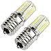 Kakanuo E17 LED Bulb Microwave Oven Light Dimmable 4 Watt Natural White 4000K 72X3014SMD AC110-130V (Pack of 2)