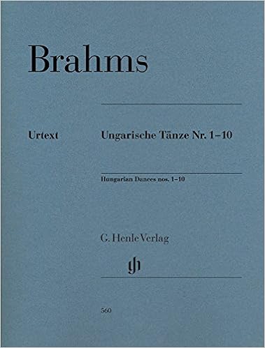 Ungarische Tanze Nr 1 10 Revidierte Ausgabe Klavier Zu Zwei Handen Fur Klavier Solo Amazon De Johannes Brahms Hrsg Camilla Cai Bucher