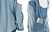 Megan apparel Women's Cut Out Shoulder Roll Up Long Sleeve Washed Denim Shirts Plus Size