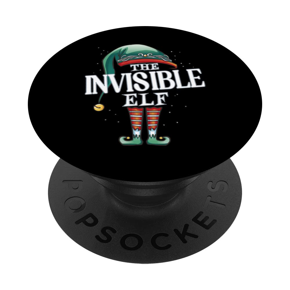 Invisible Elf Christmas Group Xmas Pajama Party PopSockets Swappable PopGrip