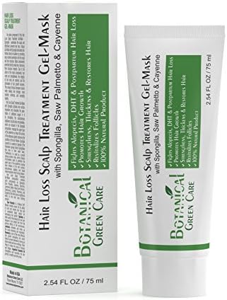 HAIR LOSS SCALP TREATMENT Anti-DHT and Alopecia Prevention Capsaicin Saw Palmetto Cayenne. DOCTOR DEVELOPED 2.54 FL OZ/75 ml