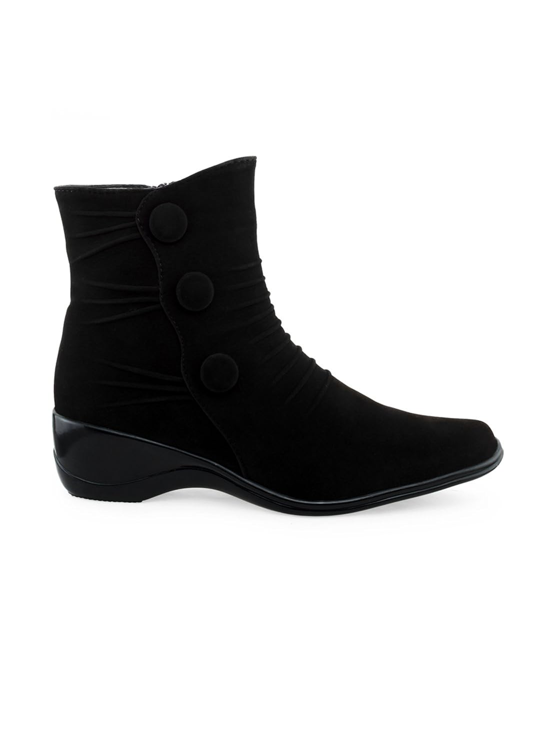 shuz touch women's black other boot -8