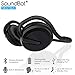 SoundBot SB221 HD Wireless Bluetooth 4.0 Headset Sports-Active Headphone for 20Hrs Music Streaming & 25Hrs HandsFree Calling w/Sweat Resistant Ergonomic Secure-Fit Design & Voice Command Support