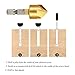 Countersink Drill Bit - 90 Degree HSS 5 Flute Countersink Drill Bit Set 1/4'' Hex Shank for Wood Quick Change Bit by MoArmor