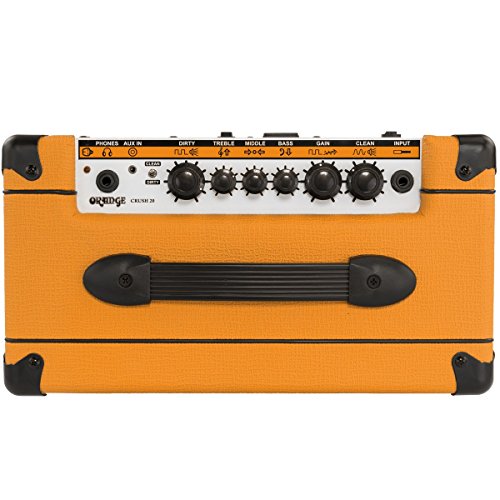 Orange Crush 20 Twin-Channel 20W Guitar Amplifier, Orange - Thumbnail 2