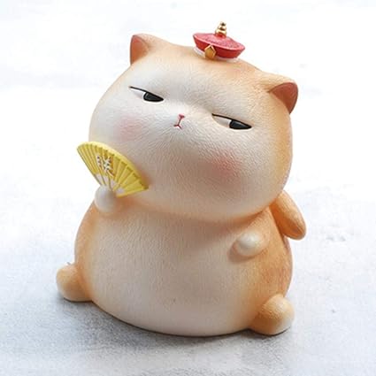 Dessin Animé Chat Tirelire Fille Mignonne Enfant Fille