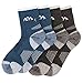 innotree Merino Wool Men’s Hiking Socks, 2 Pairs Wicking Cushion Crew Socks, Mid-Thickness Trekking Athletic Running Socks for Outdoor Sports, Camping, Skiingthumb 4