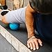RAD Atom – Extra Firm Yoga Deep Tissue Massage Ball – Myofascial Release Ball for Back Pain, Shoulders, Glutes, Hamstrings, Traps & Pecs – Trigger Point & Mobility Therapy