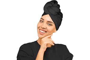 LVBGQVL Women Turbans and Head Wraps, Women African Turban Flower Knot Pre-Tied Bonnet Beanie Cap Headwrap