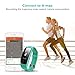 Fitness Tracker with Heart Rate Monitor, Runme Activity Tracker Smart Watch with Sleep Monitor, IP67 Water Resistant Walking Pedometer Band with Call/SMS Remind for iOS/Android Smartphone