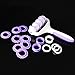Honmofun Fondant Cutters Fondant Smoother Fondant Ribbon Cutter Fondant Cutters Sugarcraft Tool Fondant Cutters and Molds Fondant Letter Cutters Christmas Embosser Fondant Cookie Cutters