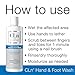 CLn Hand and Foot Wash – Deep Level Cleansing for Hands, Feet, and Nails Prone to Athlete's Foot, Fungus, and Infection – Ultimate Hand & Foot Cleanser, (8 Fluid Ounces)