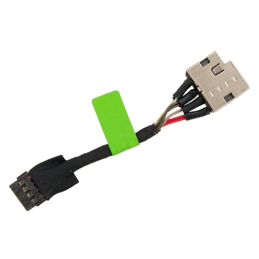 MMOBIEL DC Power Jack Dock Connector Flex Cable Replacement Compatible with HP Pavilion 15-N 15-P 15-K 15-F 10-E Series
