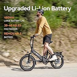 Jasion EB7 ST Electric Bike for Adults, 500W Motor
