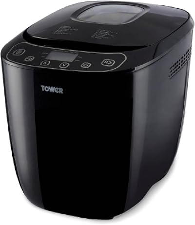 Tower T11003 2 lb Digital Bread Maker with 12 Programs & Delay Timer