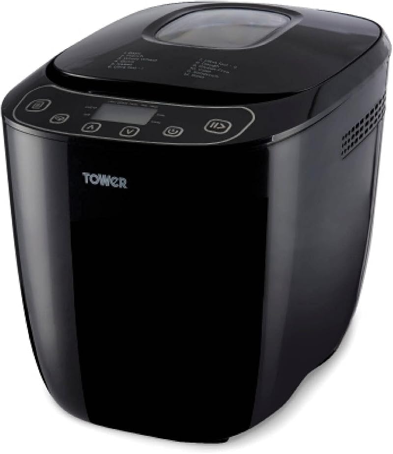 Tower T11003 2 lb Digital Bread Maker with 12 Programs & Delay Timer