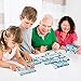 Blulu Christmas Pass The Parcel Game 18 Rhyme Cards Christmas Games for Families Children Christmas Party Favor Xmas