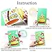QIAONIUNIU Card Making Kits DIY Handmade Greeting Card Kits for Kids, Christmas Card Folded Cards and Matching Envelopes Thank You Card Art Crafts Crafty Set Gifts for Girls Boys