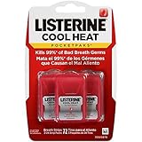 Listerine PocketPaks Breath Strips, Cinnamon, 3 count 24-Strip Packs by Listerine