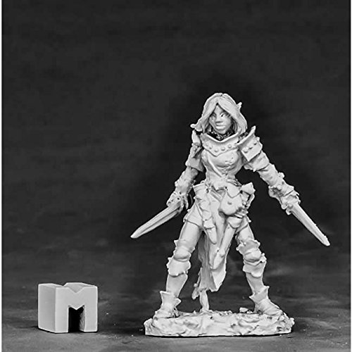 Reaper Miniatures Shardis, Elf RogueÂ  #03862 Dark Heaven Unpainted Metal Mini