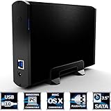 Sabrent USB 3.0 SATA 3.5-Inch Aluminum Hard Drive Enclosure (EC-GD35)