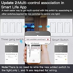 MoesGo WiFi Wall Push Button Smart Light