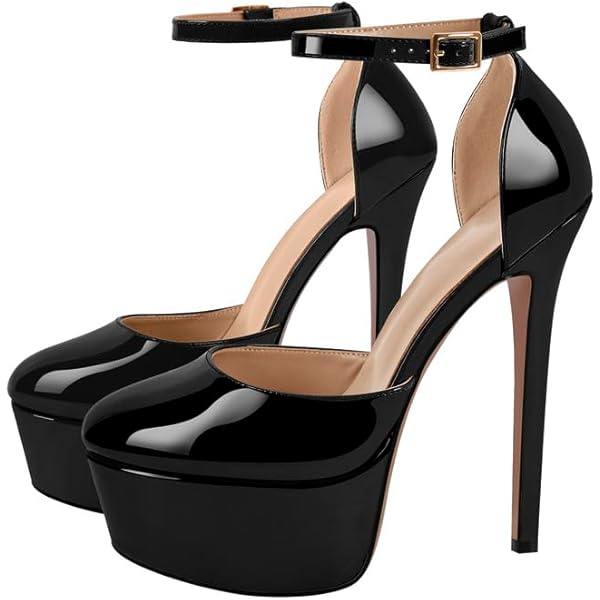 Amazon.com | VERISSON Round Toe Mary Jane Adjustable Buckle