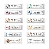 No Cow Protein Bar Variety Pack - 8 Flavors (12 Pack)