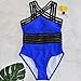 Leadmall Women’s One Piece Swimwear | Ladies Mesh Hollow Monokini Swimsuit Front Crossover Bathing Suitsthumb 4