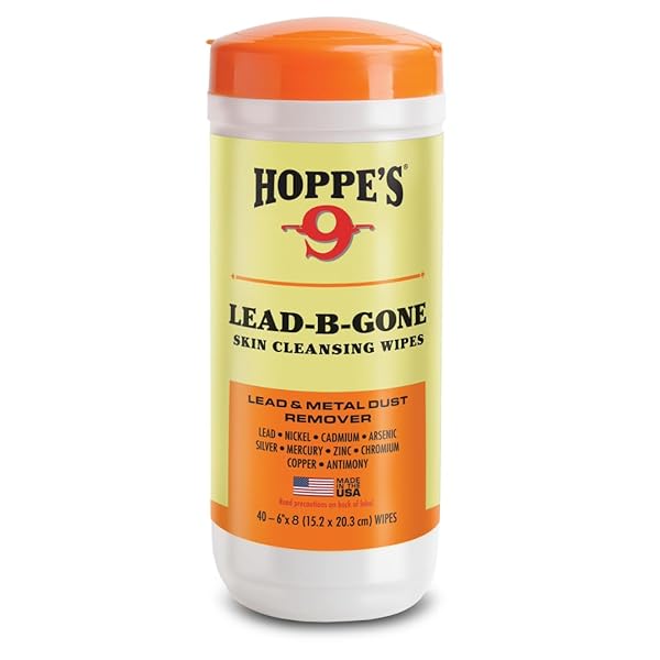 HOPPE’S LBG40 LEAD-B-GONE SKIN CLEANSING WIPES PACKAGE OF...