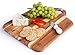 Superior Trading Co. Acacia Wood Cutting Board Wooden Handle. 16 x 12 in.