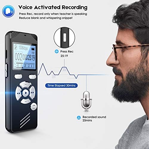 Portable 32GB voice recorder with MP3 recording capabilities worth $36.11.