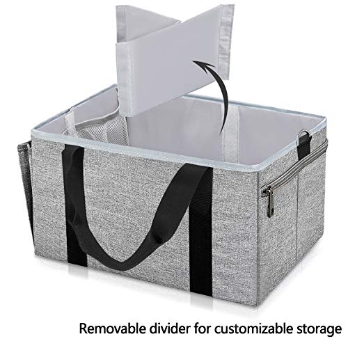UBBCARE Baby Diaper Caddy Organizer Large Holder Bag