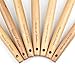Silicone Kitchen Utensil Set by House of Shade - Non Scratch Cooking Utensils w/ Natural Beechwood Handles - BPA Free Grey Heads - 7 Piece Nonstick/Heat Resistant Tools - Great Wood Grip