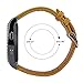iBazal Gear S2 Classic Bands 42mm, Vintage Gear S2 Classic Leather Band 20mm Replacement Strap for Samsung Galaxy Watch 20mm/Gear S2 Classic SM-R732/Gear Sport/Huawei Watch 2/Garmin Vivoactive 3-Brown
